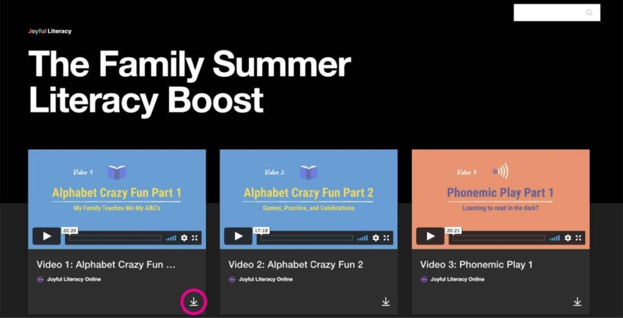 The Family Summer Literacy Boost